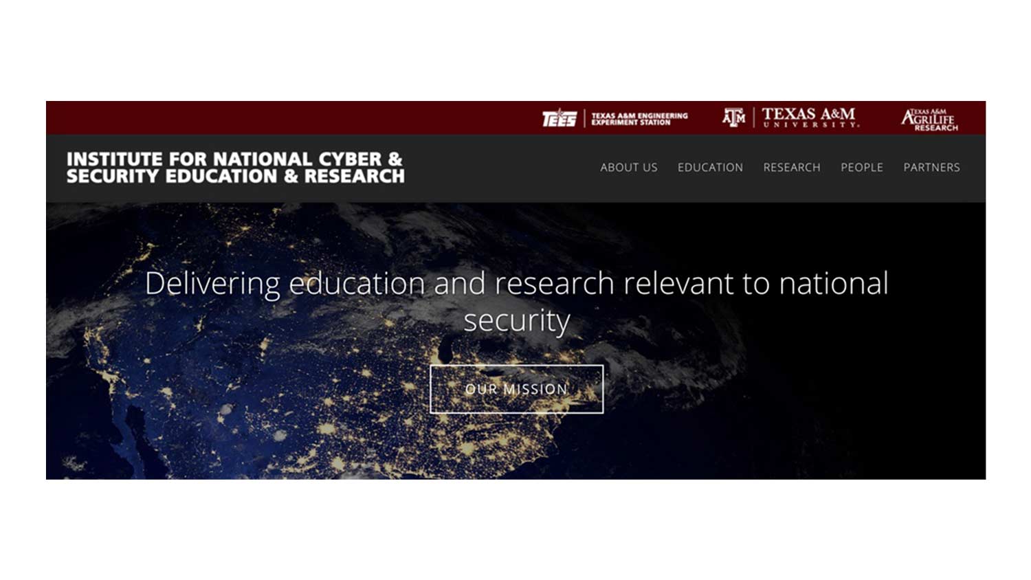 Example for The Institute for National Cyber & Security Education & Research