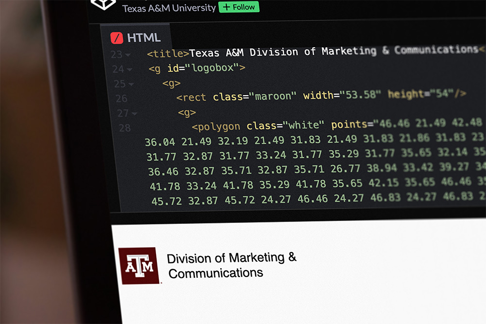 texas A&M university coded unit identities