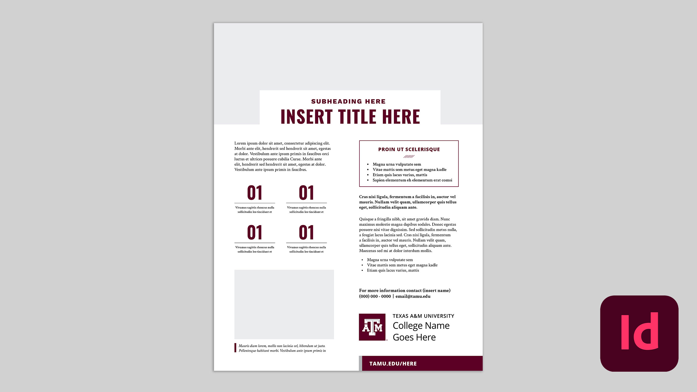 Fact Sheets Marketing Communications Texas A M University